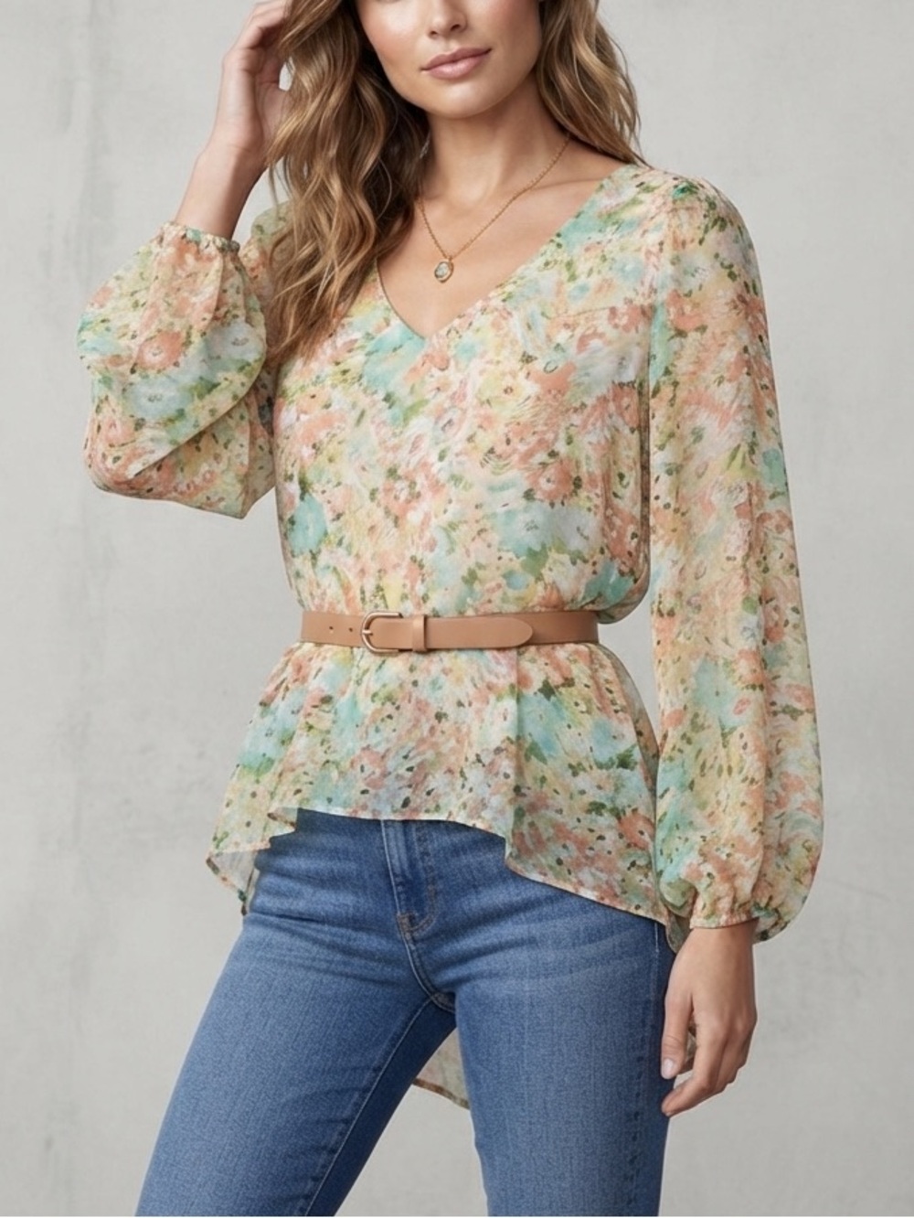 Philosophy Semi Sheer Top Size S